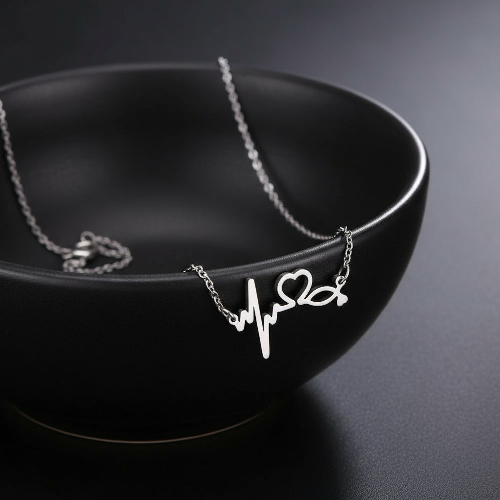 Heartbeat Necklace – Timeless Gift of Love & Light