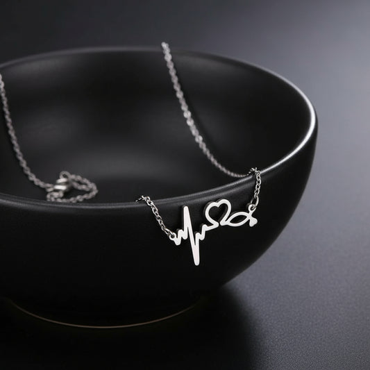 Heartbeat Necklace – Timeless Gift of Love & Light