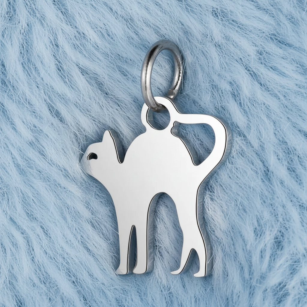 silver cat