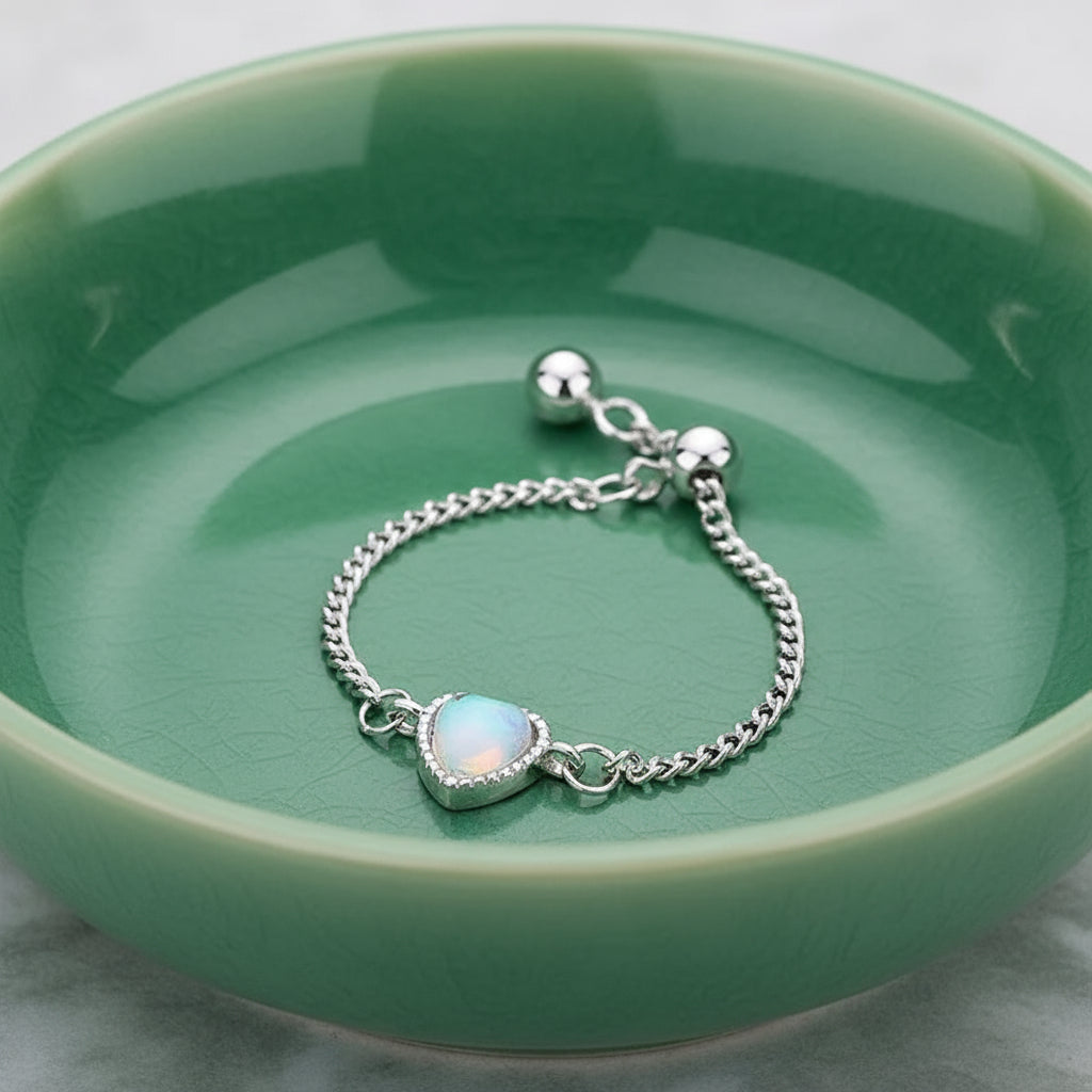 Temperament Heart Ring – Delicate & Stylish