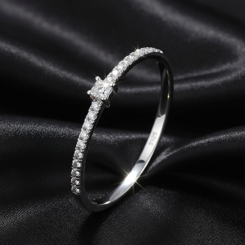 Trumium™ Eternal Spark 925 Sterling Silver Jewelry Set – Pure Elegance for Love That Lasts