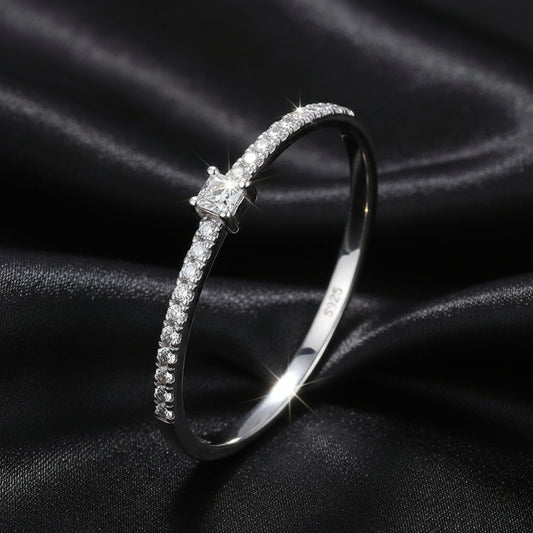 Trumium™ Eternal Spark 925 Sterling Silver Jewelry Set – Pure Elegance for Love That Lasts