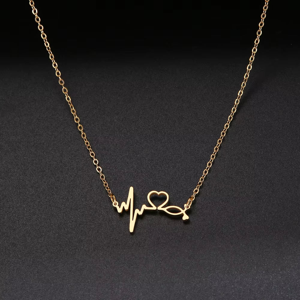 Heartbeat Necklace – Timeless Gift of Love & Light