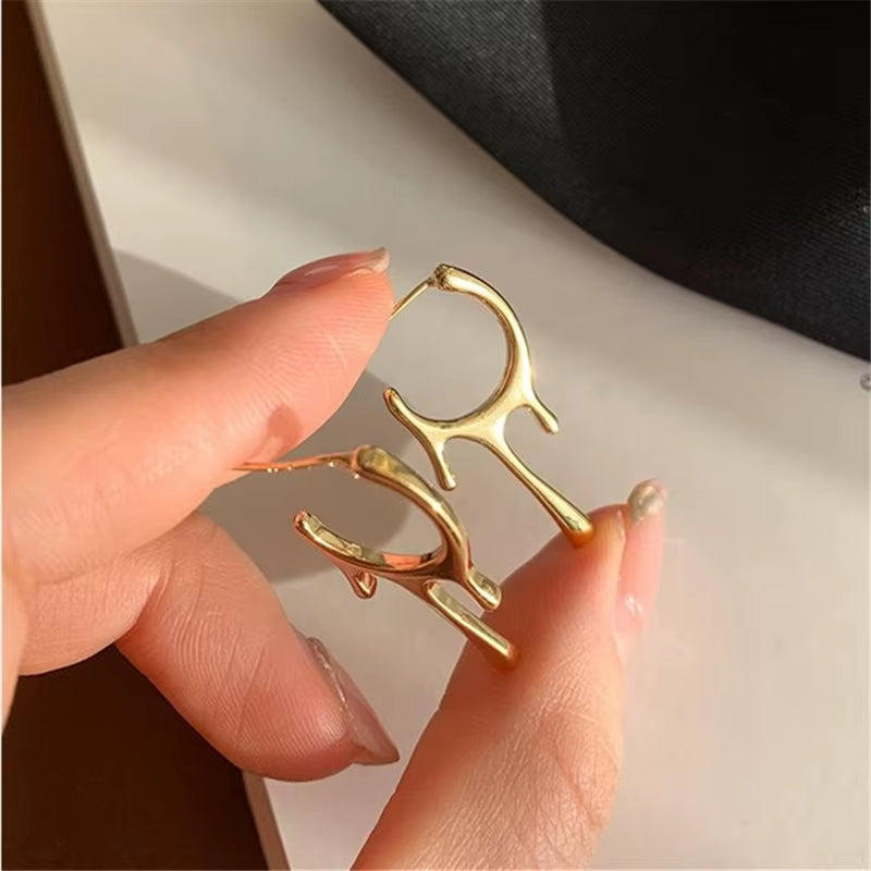 Graceful Water Drop Earrings –Modern Elegance for Her