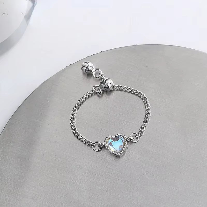 Temperament Heart Ring – Delicate & Stylish