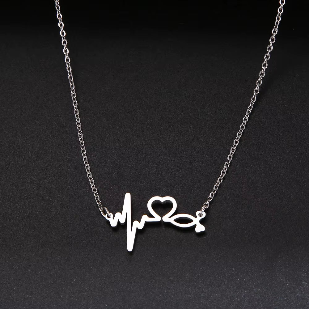 Heartbeat Necklace – Timeless Gift of Love & Light