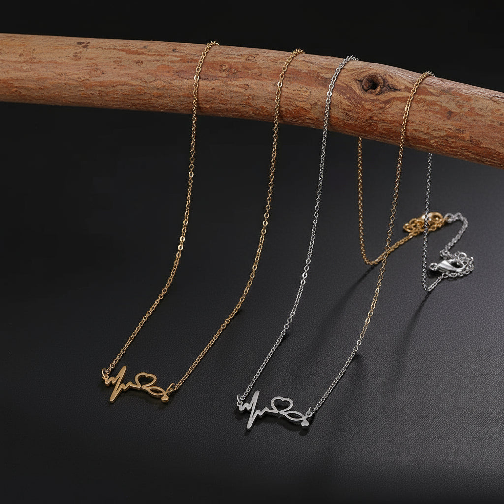 Heartbeat Necklace – Timeless Gift of Love & Light