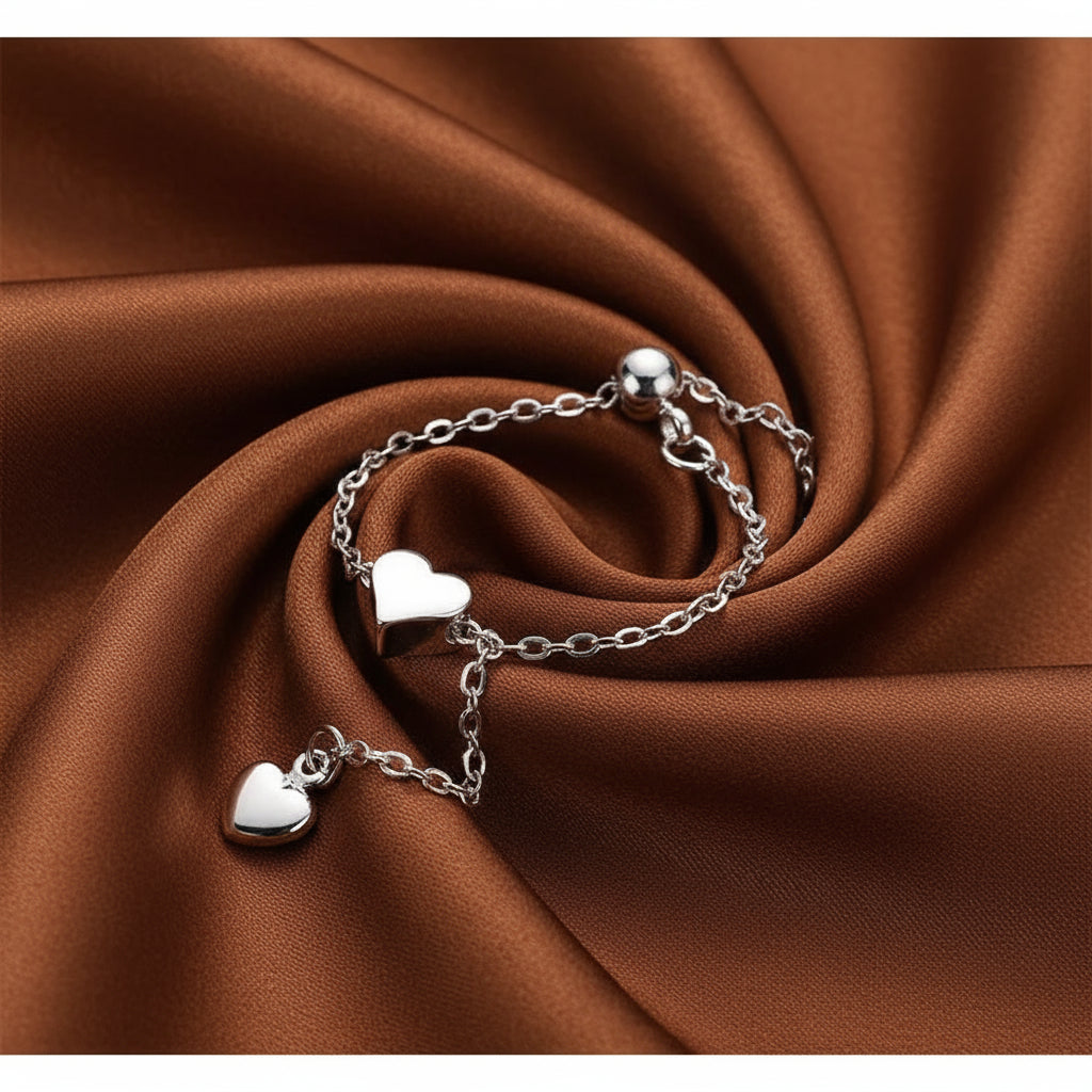 Temperament Heart Ring – Delicate & Stylish