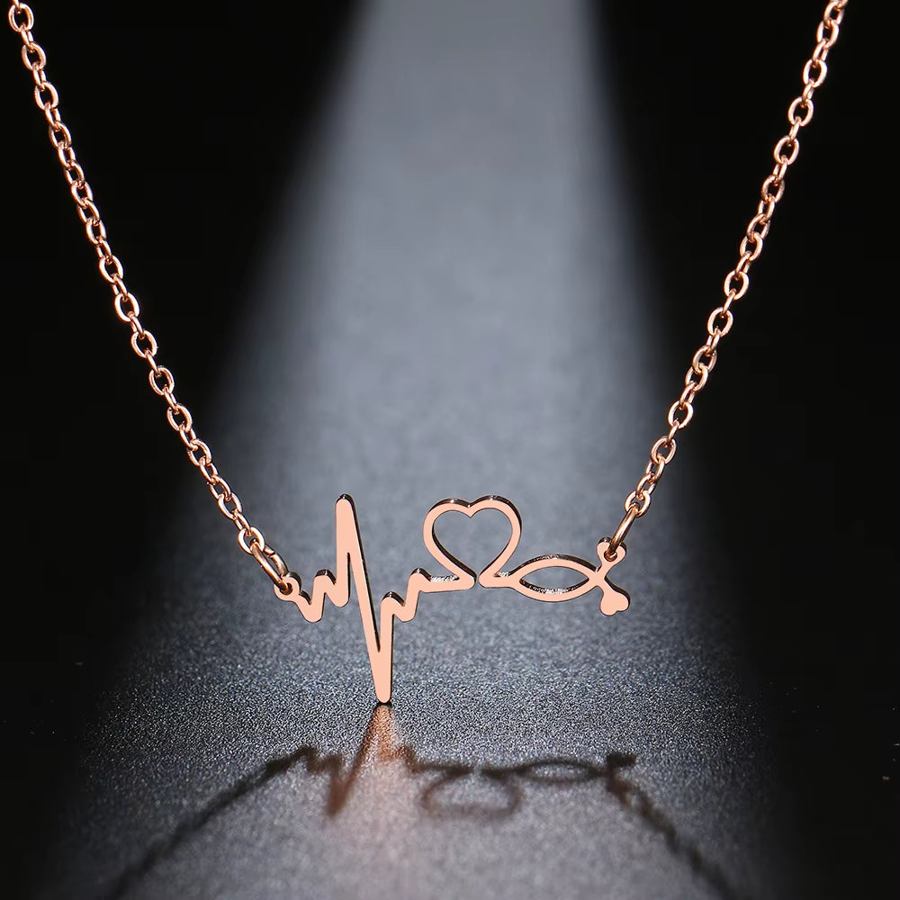 Heartbeat Necklace – Timeless Gift of Love & Light