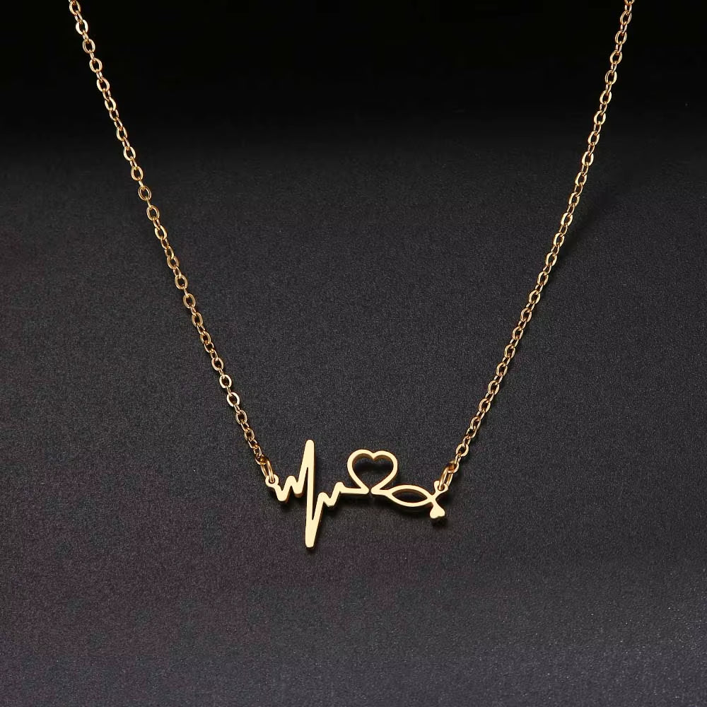 Heartbeat Necklace – Timeless Gift of Love & Light