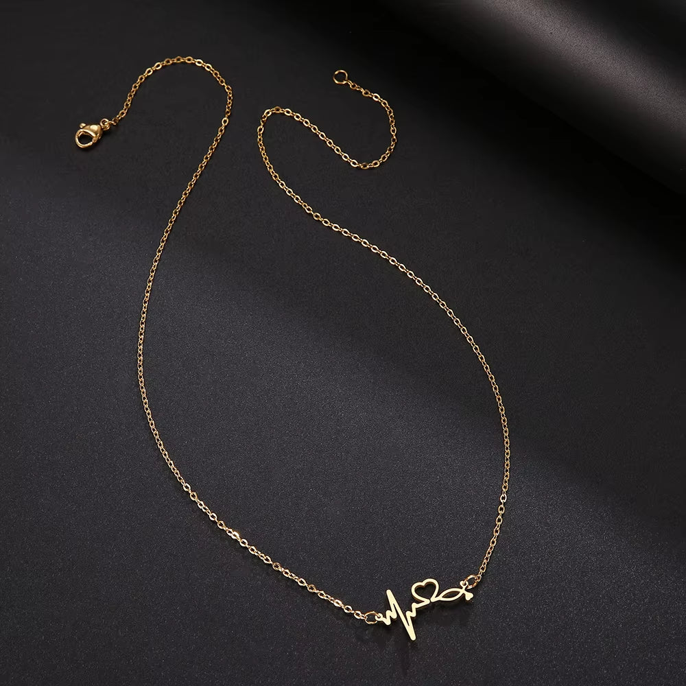 Heartbeat Necklace – Timeless Gift of Love & Light