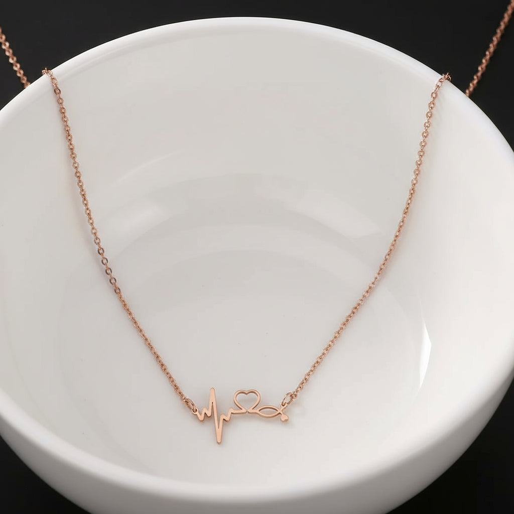 Heartbeat Necklace – Timeless Gift of Love & Light