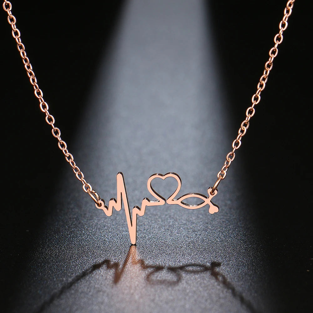 Heartbeat Necklace – Timeless Gift of Love & Light
