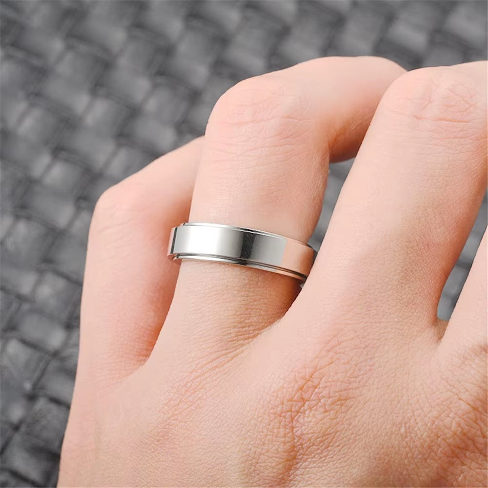 Spinning Fidget Ring – Anxiety Relief Jewelry