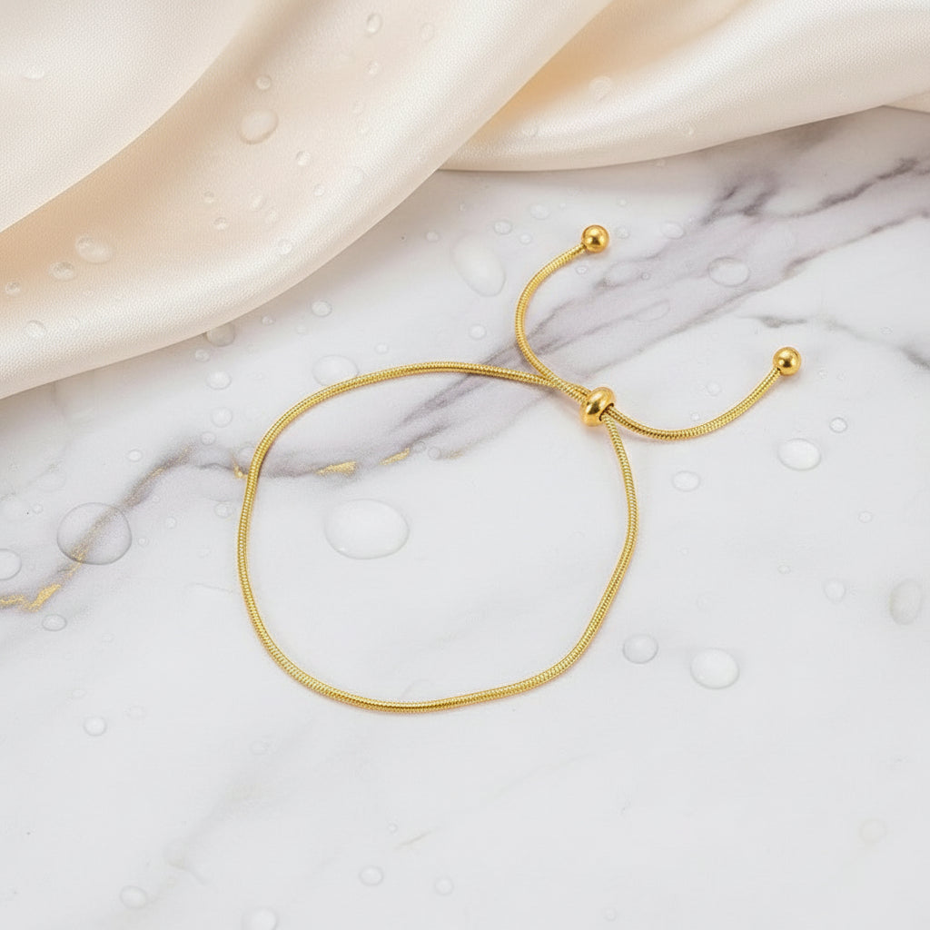 Stylish Thin Chain Anklet – Modern Adjustable Foot Bracelet