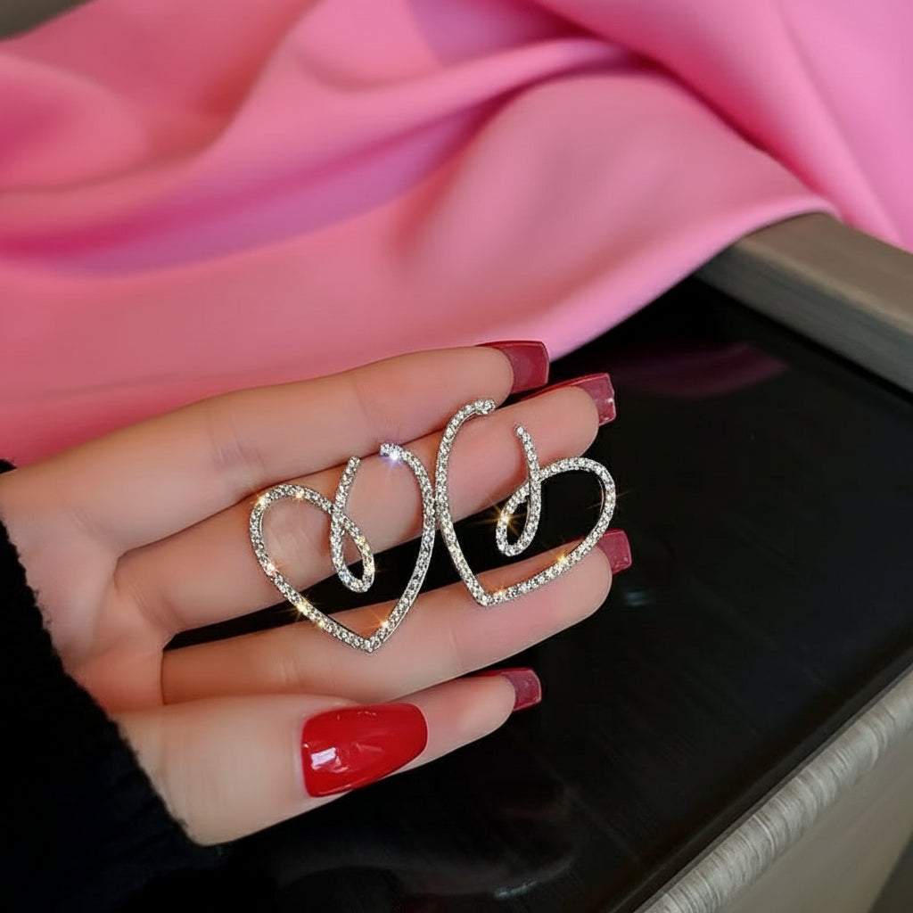 Pearl Bloom – White Shell Flower Hoop Earrings