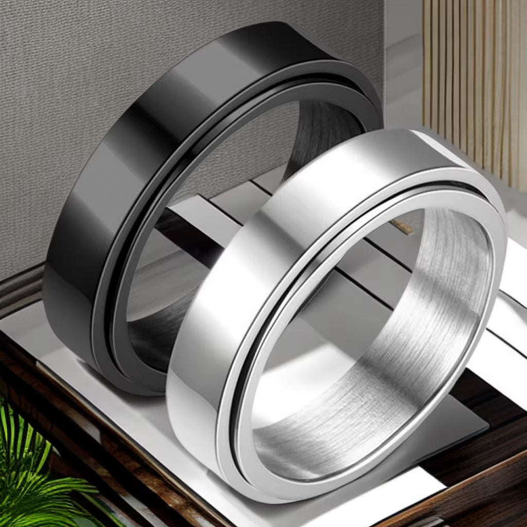 Spinning Fidget Ring – Anxiety Relief Jewelry
