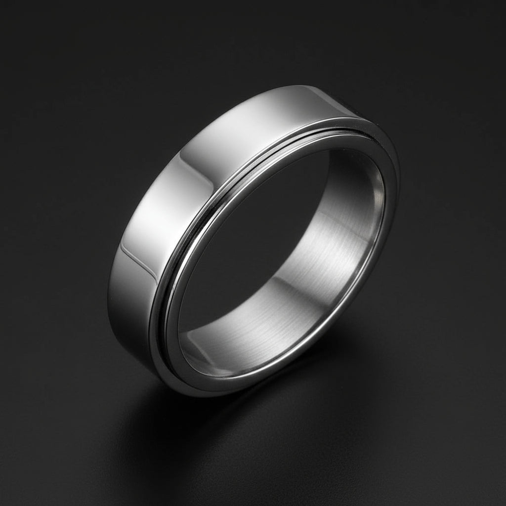 Spinning Fidget Ring – Anxiety Relief Jewelry