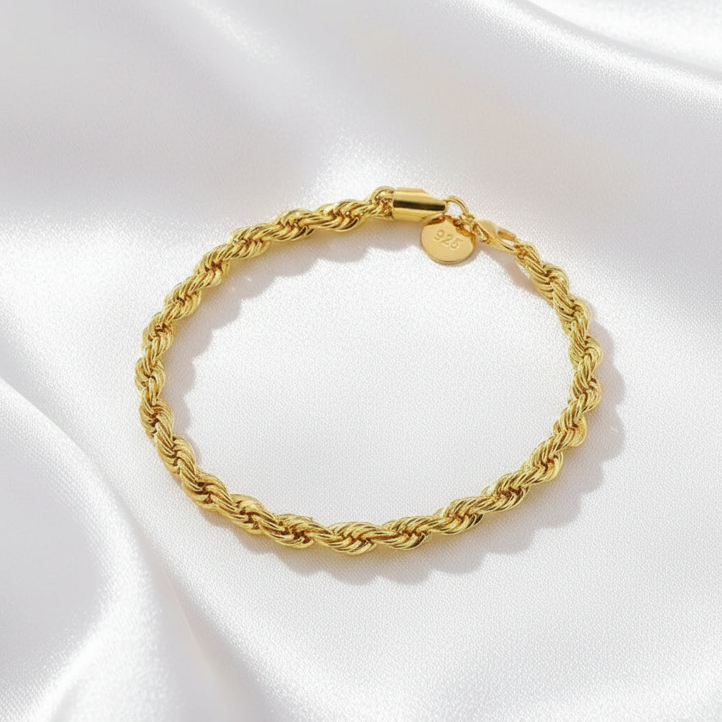 Luxury Gold Chain Bracelet – Unisex Stainless Steel Charm