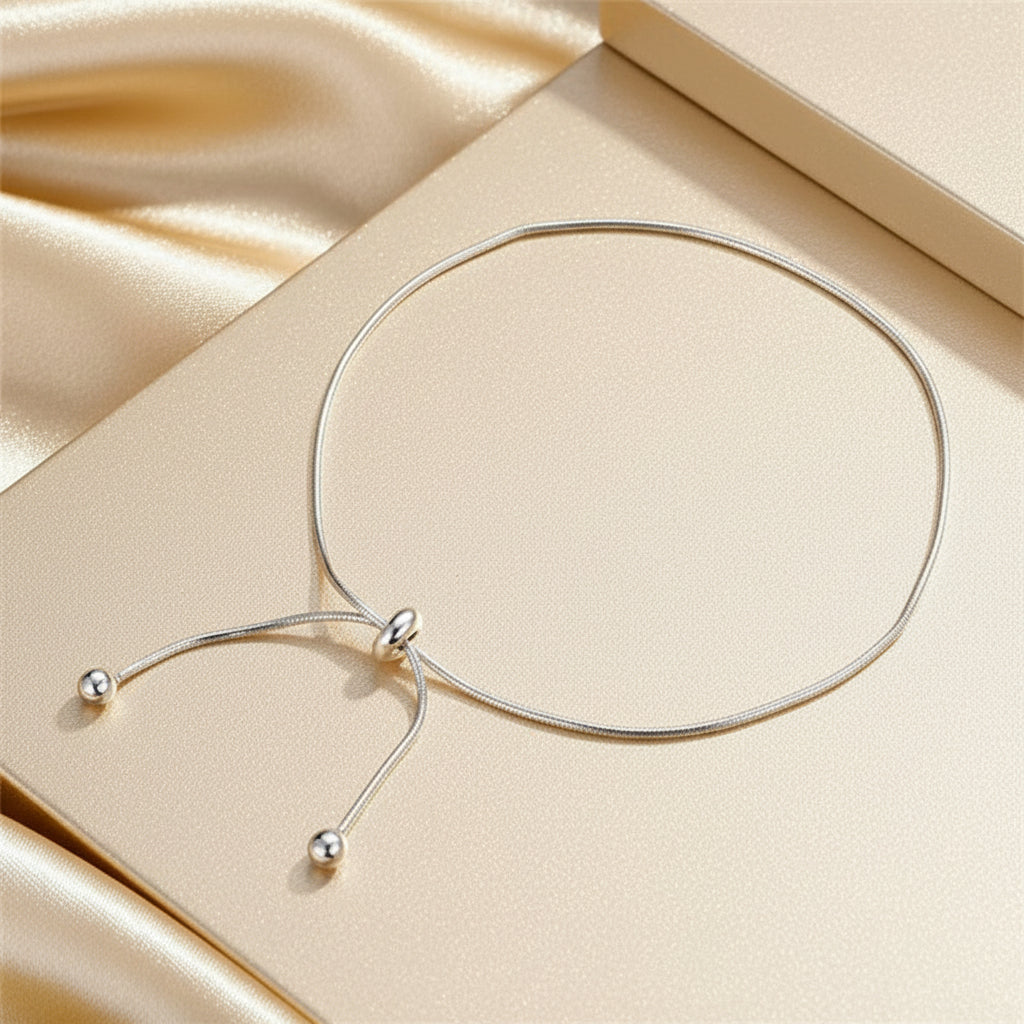 Stylish Thin Chain Anklet – Modern Adjustable Foot Bracelet